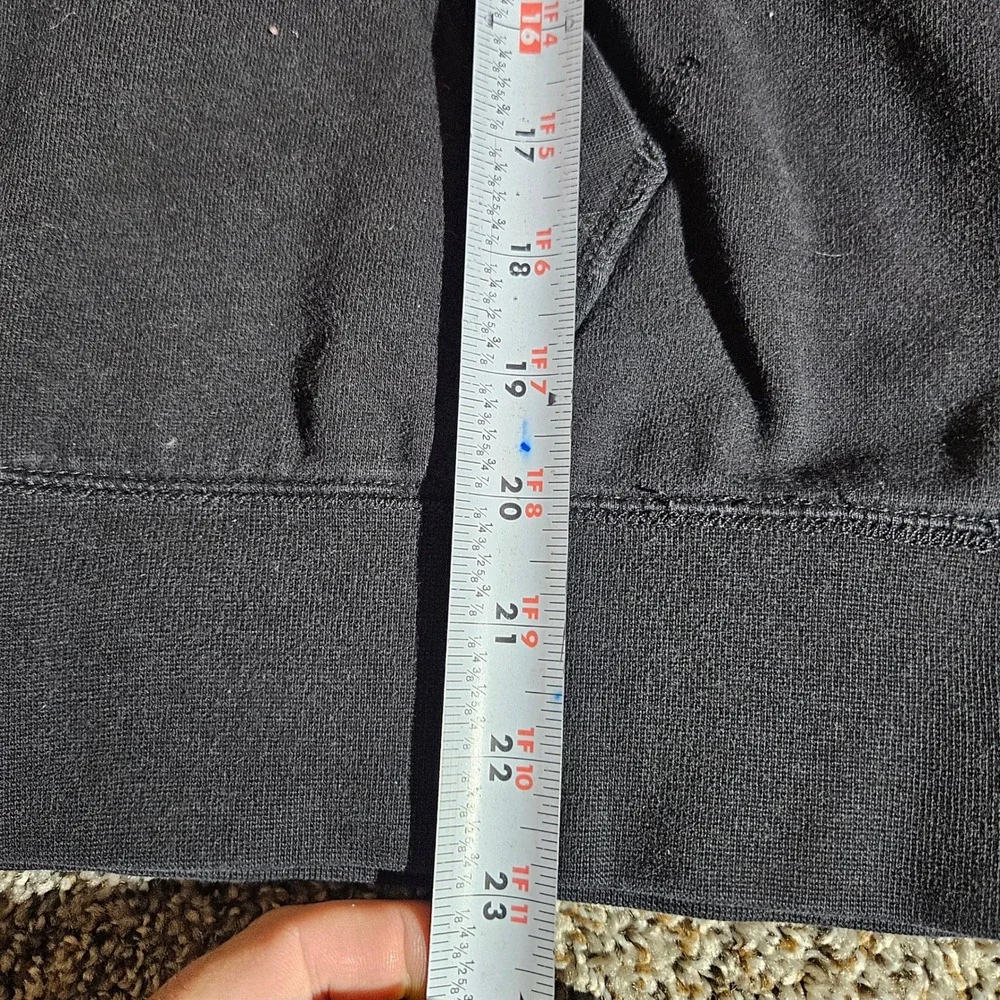 The North Face Mens Black Half Dome Full‎ Zip Hoodie Sweatshirt Small APSK